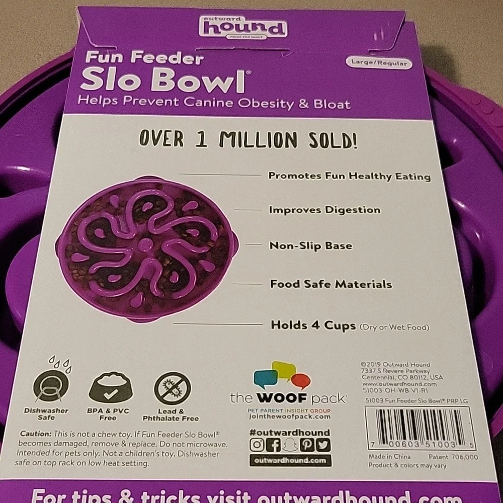Slow Dog feeder bowl